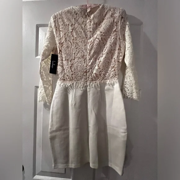 NWT Lulu’s White Wedding Engagement Dress size XS - Picture 10 of 12
